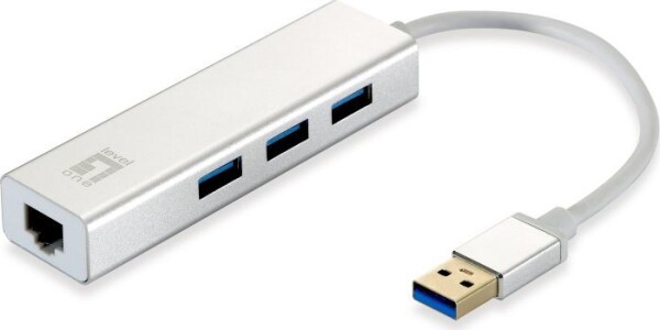 LevelOne 1x RJ-45 + 3x USB-A 3.0 (USB-0503)