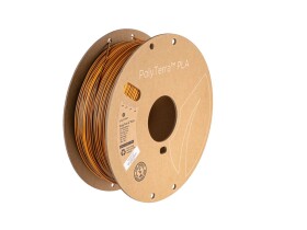 Polymaker PLA Dual PolyTerra filament Shadow Orange (Black-Orange) 1,75 mm 1 kg