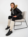 Dámska bunda NM KR P22 6627 13P Black - FPrice L černá