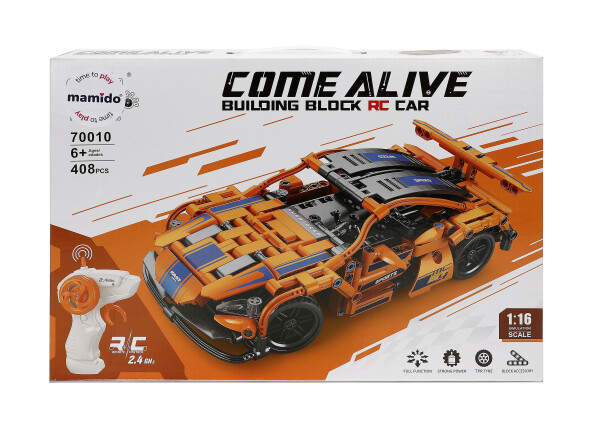 Mamido Mamido Technická stavebnica športové auto na diaľkové ovládanie 2,4 GHz 408 dielikov 1:16