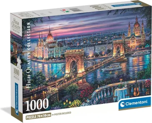 Clementoni Puzzle Osvetlený Dunaj