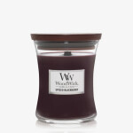 Woodwick Spiced BlackBerry 275g - váza stredná / doba horenia: až 65h (5038581058146)