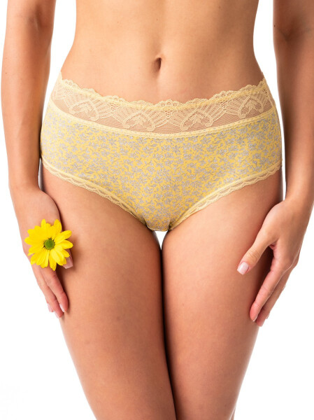 Nohavičky Key LPC 533 A24 A'2 M-2XL žlutofialová XL