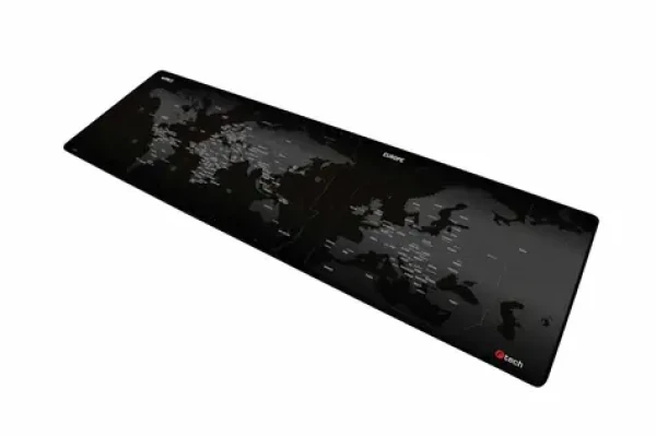 C-tech MP-01W / Herná podložka pod myš / 900 x 270 x 4 mm / obšité okraje (MP-01W)