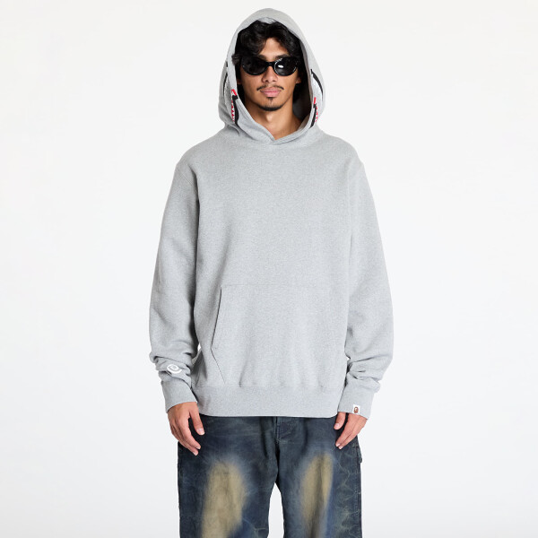 Mikina A BATHING APE Shark Pullover Hoodie Gray XXL