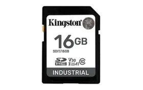 Kingston Industrial pSLC SDHC 16GB / UHS-I V30 / U3 / A1 / Class 10 / Odolná (SDIT/16GB)