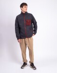 Fjällräven Vardag Pile Fleece M 030-352 Dark Grey-Maroon L