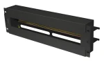 Lanberg 19" 3U napäťový rozvádzač TS-35 čierny / Rozvádzač do racku / DIN lišta / 3U (AK-VDP103-B)