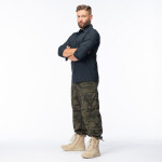 Pánske tričko Defender M 92800499780 Black - Magnum 3XL černá