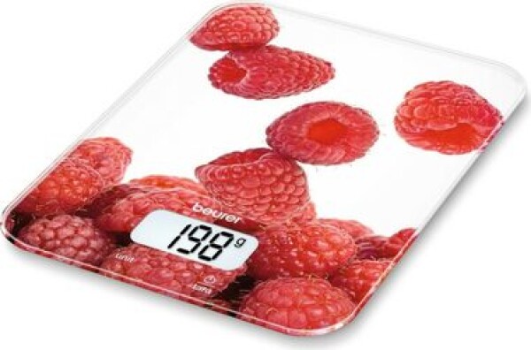 Beurer KS 19 berry / digitálna kuchynská váha / max. 5 kg / funkcia TARE / g/lb/ml/oz (70405)