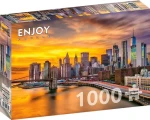 ENJOY Puzzle New York za súmraku, USA