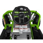 Mamido Detská benzínová motokára MUD MONSTER zelená