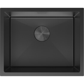 MEXEN - Trixo oceľový drez 1-bowl 540 x 440 mm, čierna 6414541000-70