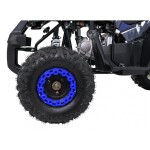 Mamido Detská benzínová štvorkolka RamiGO WILDPEAK 110CC čierno-modrá