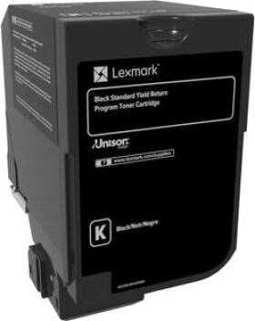 Lexmark 74C2SK0 Black Originál (74C2SK0)