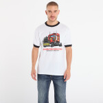 Tričko PLEASURES Big Load Ringer T-Shirt White XL