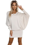 Dámske šaty 402-7 - NUMOCO Béžová L/XL