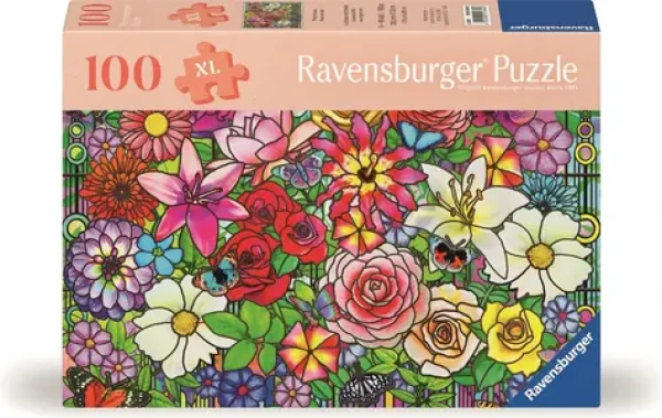 Ravensburger Puzzle: Kvetinový svet Tiffany