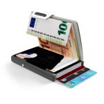 Kožená mini peňaženka Mondraghi Saffiano White