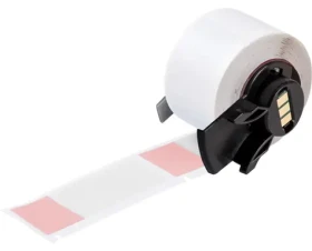 BRADY samolaminujúce vinylové štítky pre M610/M611/BMP61/M710/BMP71 / Štítky do tlačiarne / 25,4×63,5 mm / 100 ks (M6-21-427-RD)