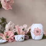 KÄHLER Porcelánová váza Hammershøi Poppy 20 cm