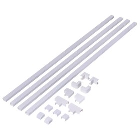 Sygonix SY-6737520 káblová lišta spojovací kus (d x š x v) 1000 x 24 x 15 mm 1 sada biela; SY-6737520