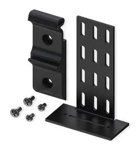 Teltonika držiak na DIN lištu Compact čierna / Držiak na DIN lištu / 53,6 x25x77 mm / Oceľ S235JR (PR5MEC23)
