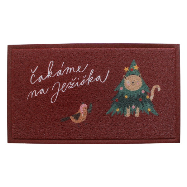 Bella Rose Rohožka Mačka čaká na Ježiška SK