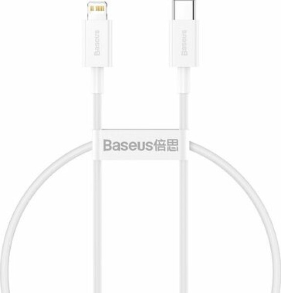 Baseus Superior kábel USB-C na Lightning biela / 0.25 m (CATLYS-02)