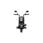 Mamido Detská elektrická motorka Chopper Faster sivá