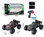 Mamido Mamido RC auto na diaľkové ovládanie Terénne 1:18 s LED svetlami 2,4 GHz zelené