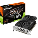 GIGABYTE GeForce RTX 3050 Windforce OC 6GB / 1042-1477 MHz / 6GB GDDR6 / 96-bit / 2x HDMI 2x DP / 70W (GV-N3050WF2OC-6GD)