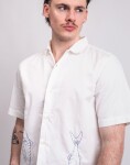 Service Works Mackerel Shirt OFF WHITE L