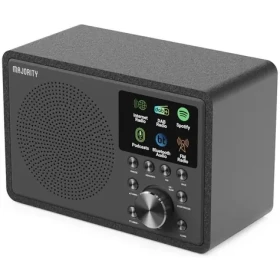 Majority Touro čierna / Internetové rádio / DAB+ / FM / internet (5056444111029)