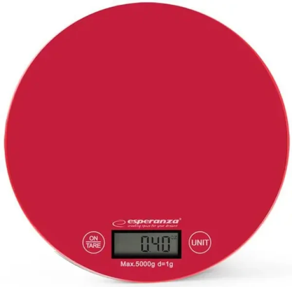 Esperanza Mango EKS003R / Kuchynská váha / max hmotnosť 5 kg / Presnosť: 1 g (EKS003R)