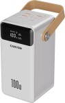 Canyon CANYON Powerbank OnPower 610 Aluminium 60000 mAh PD100W Biely