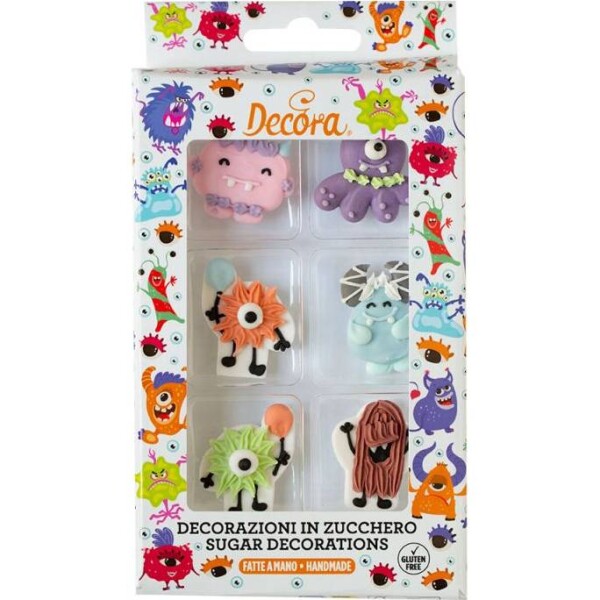 Cukrová dekorace príšerky - Decora - Decora