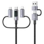 USAMS SJ736 Sufeng / Dátový kábel / 6v1 / 60W / 2m / LED displej (SJ736USB01)