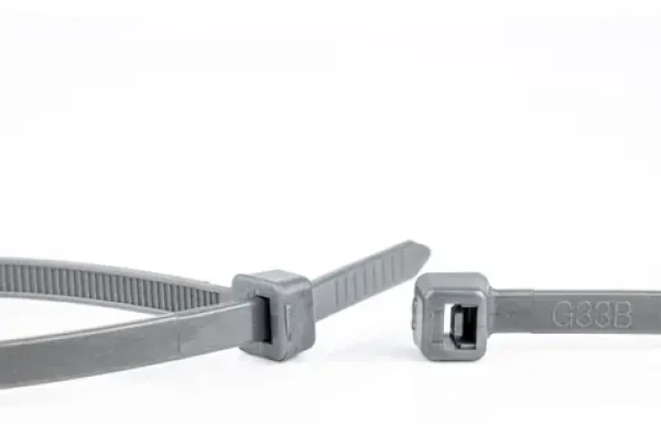 WKK šedá / Káblová sťahovacia páska / 370x4,8 mm / 100 ks (110226871)