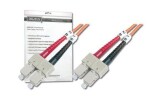 Digitus Fiber Optic Patch Cable, SC do SC,50/125 µ, Duplex, Class OM3 3 m (DK-2522-03/3)