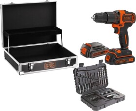 Black&Decker Black&Decker Akku-Schlagbohrschraube BDCHD18B2FC 2x1.5Ah 18V