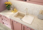 DEANTE DEANTE - Evora beige - Granitový drez s odkvapkávačom ZQJ_511A