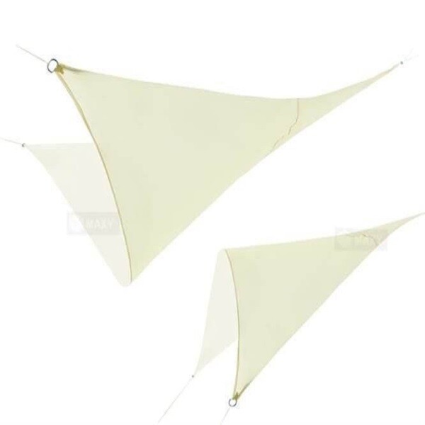 Malatec Tieniaca plachta celta trojuholník 5x5x5m 2266 bežová 200g/m
