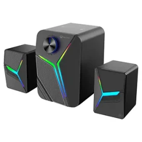 Meetion SP2111 čierna / Reprosústava / 2.1 / Bluetooth / RGB podsvietenie / 15W (SP2111)