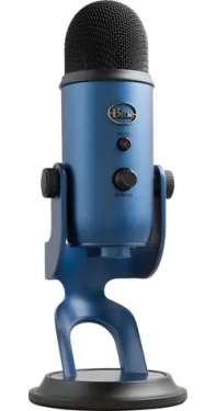 Blue Yeti USB polnočne modrý / Stolný mikrofón / USB (988-000232)