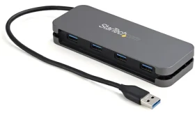 StarTech USB 3.0 Hub 4 porty / 4X USB-A / 5 Gbps / napájanie zbernicou (HB30AM4AB)