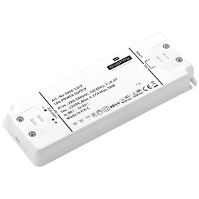 Dehner Elektronik napájací zdroj pre LED, LED driver konštantné napätie 50 W 2.08 A 24 V/DC ochrana proti prepätiu, prepätia, bez možnosti stmievania; SS 50-24VF Super Slim