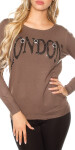 Trendy Koucla pulli LONDON with lace Einheitsgroesse