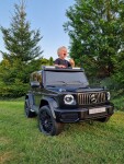 Mamido Mamido Elektrické autíčko Mercedes G63 AMG 2x24V 4x200W XXL lakované zelené
