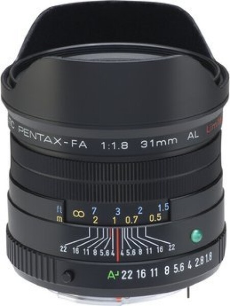 Pentax smc Pentax FA 31mm f/1.8 AL Limited, black